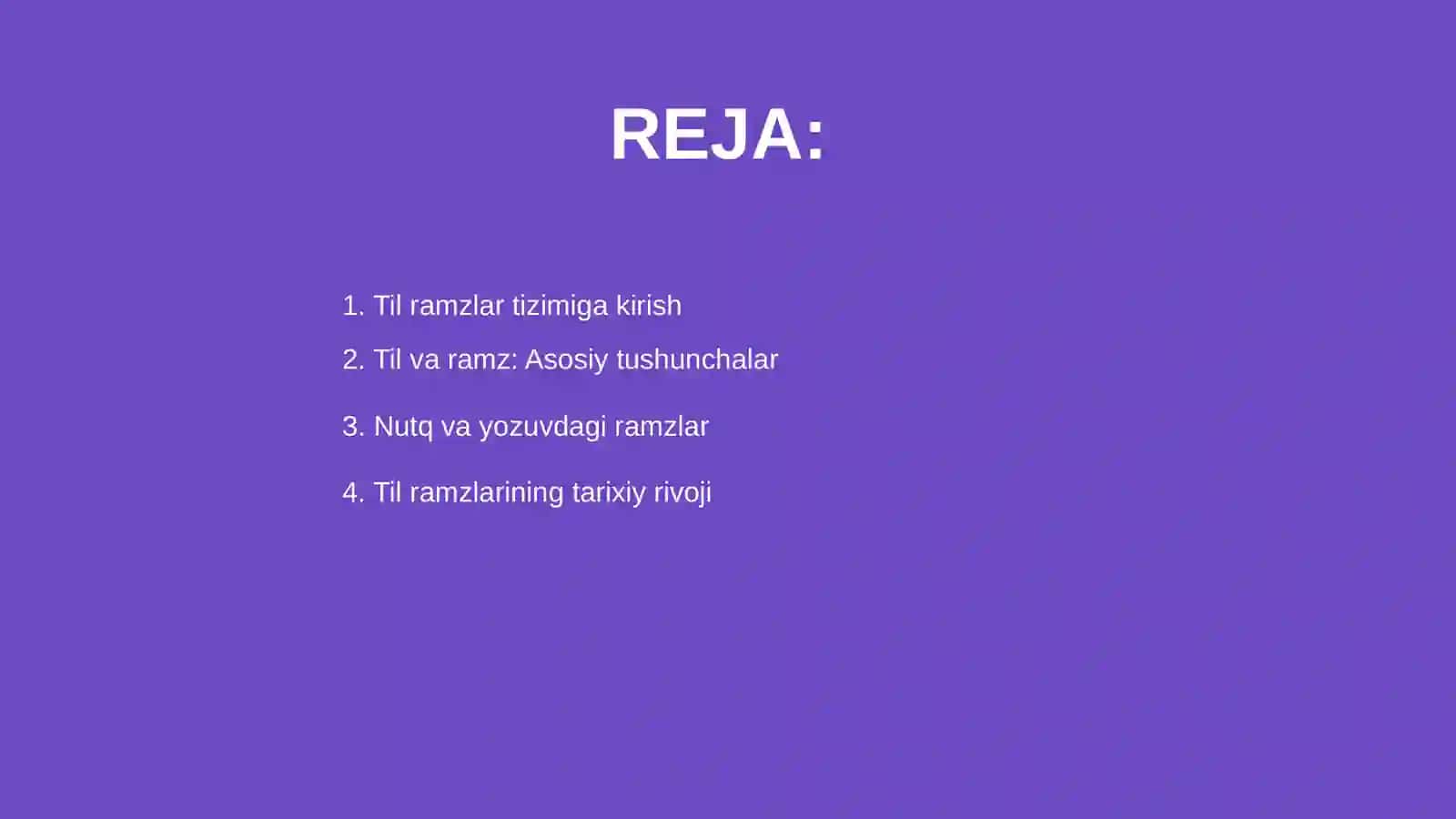 Til ramzlar tizimi 2