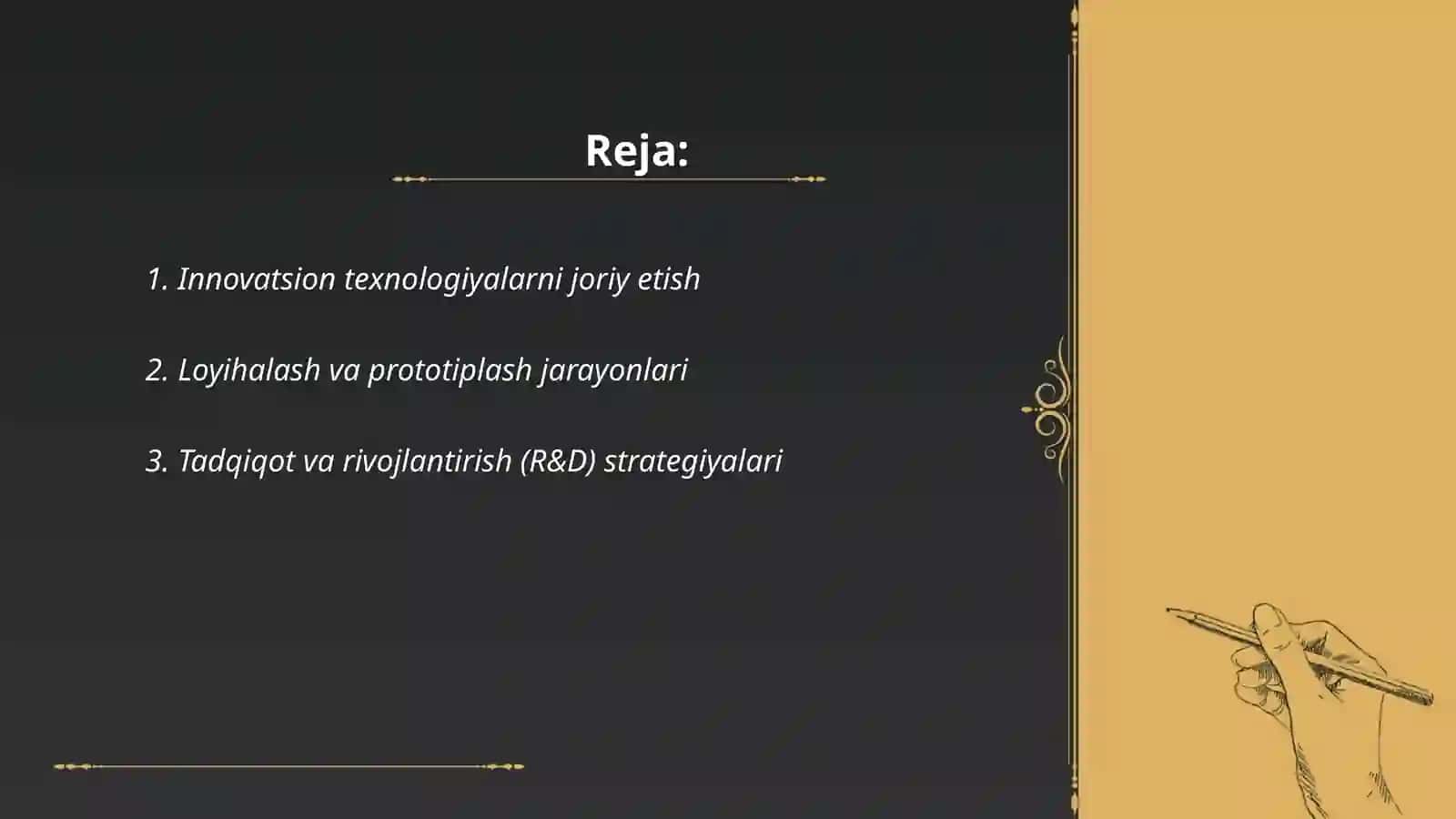 Innovatsion texnologiyalarni joriy etish 2