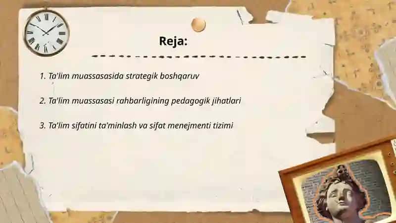 Ta'lim muassasasi menejmenti 2