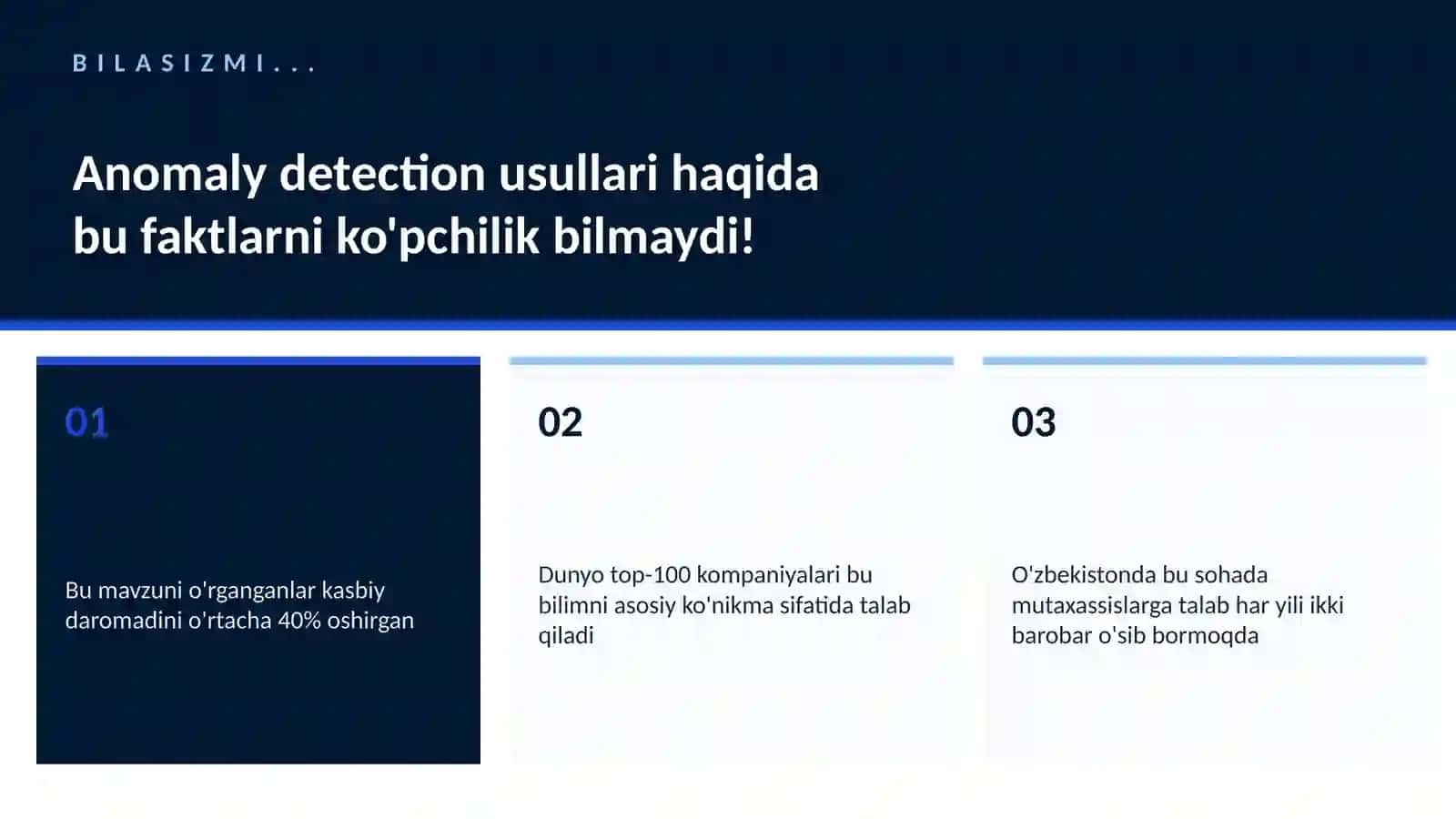 Anomaly detection usullari 2