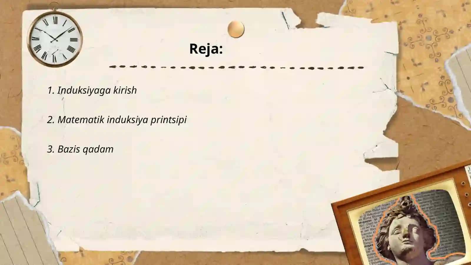 Matematik induksiya usuli 2