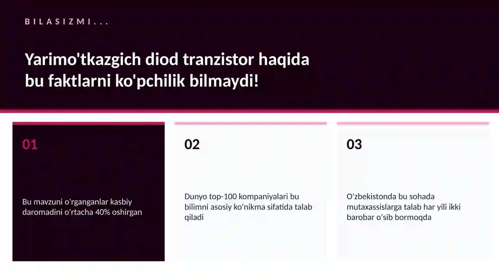 Yarimo'tkazgich diod tranzistor 2