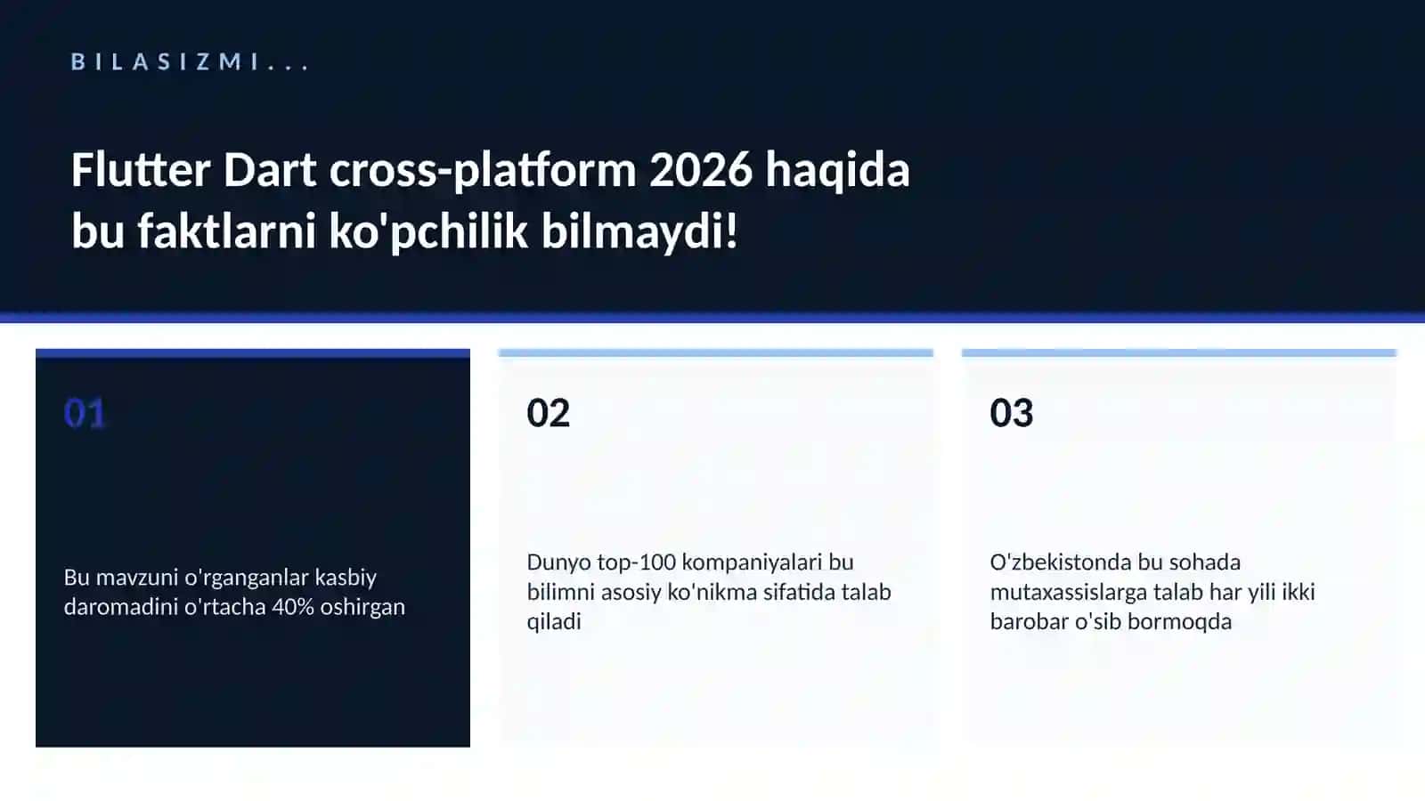 DASTURLASH VA KODLASH 2