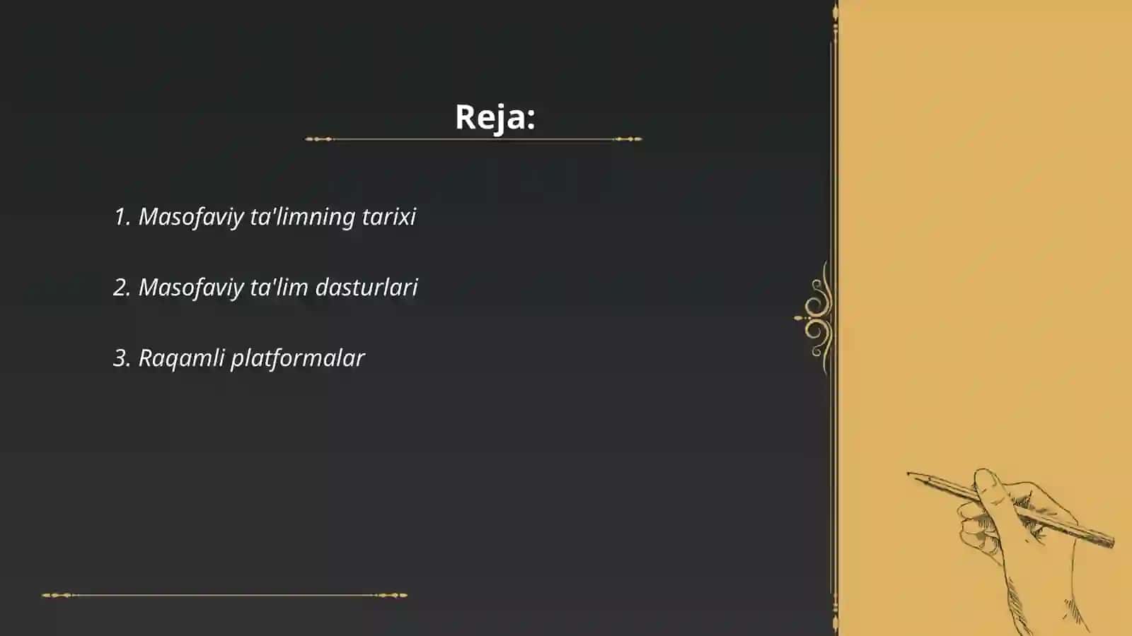 Masofaviy ta'lim texnologiyalari 2