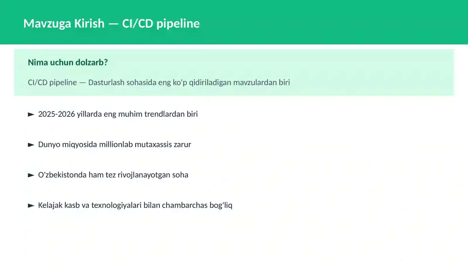 CI/CD pipeline 2