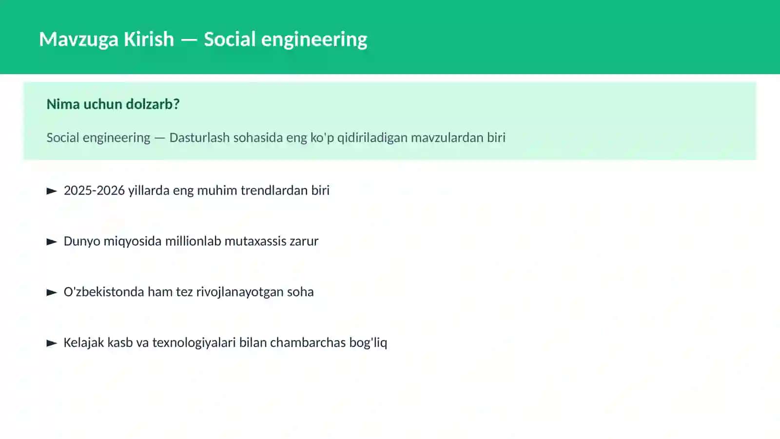Social engineering 2
