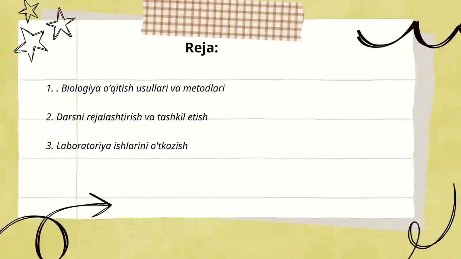 Biologiya oʻqitish metodikasi 2
