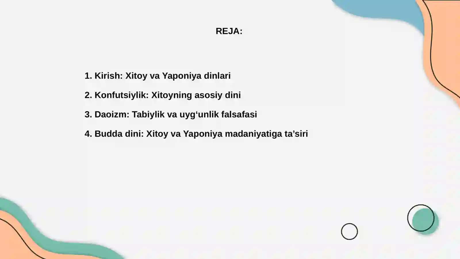 Xitoy va Yaponiya dinlari haqida malumot 2