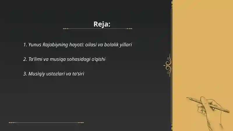 Yunus Rajabiy hayoti va ijodi 2