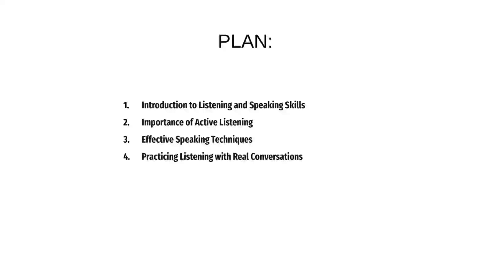 Developing listening and speaking 2
