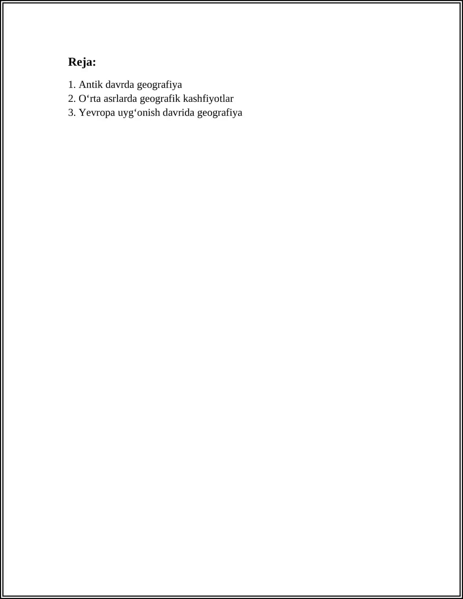 GEOGRAFIYANING RIVOJLANISH BOSQICHLARI 2