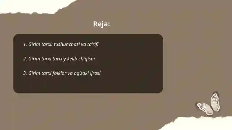 Girim tarxi 2
