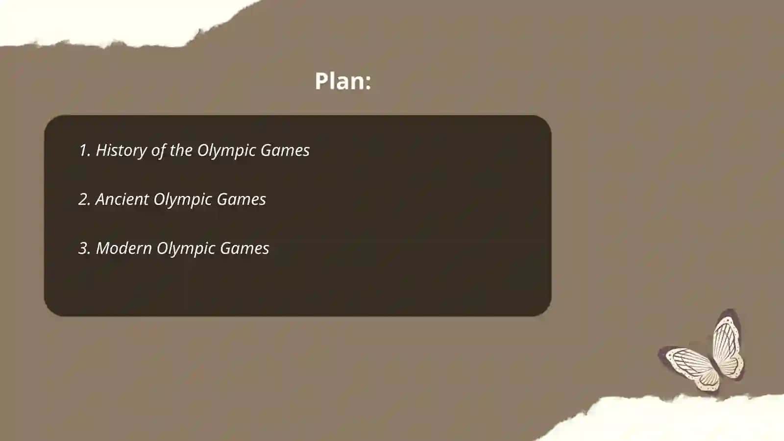 The olympic games 2