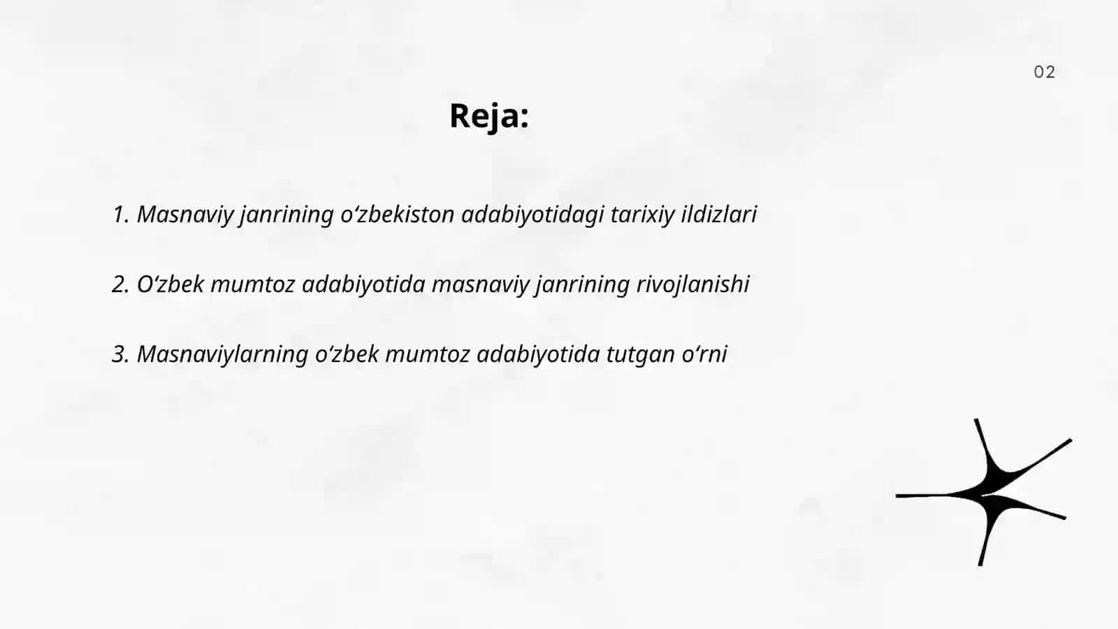 Oʻzbek mumtoz adabiyotida masnaviy janrining tutgan oʻrni 2
