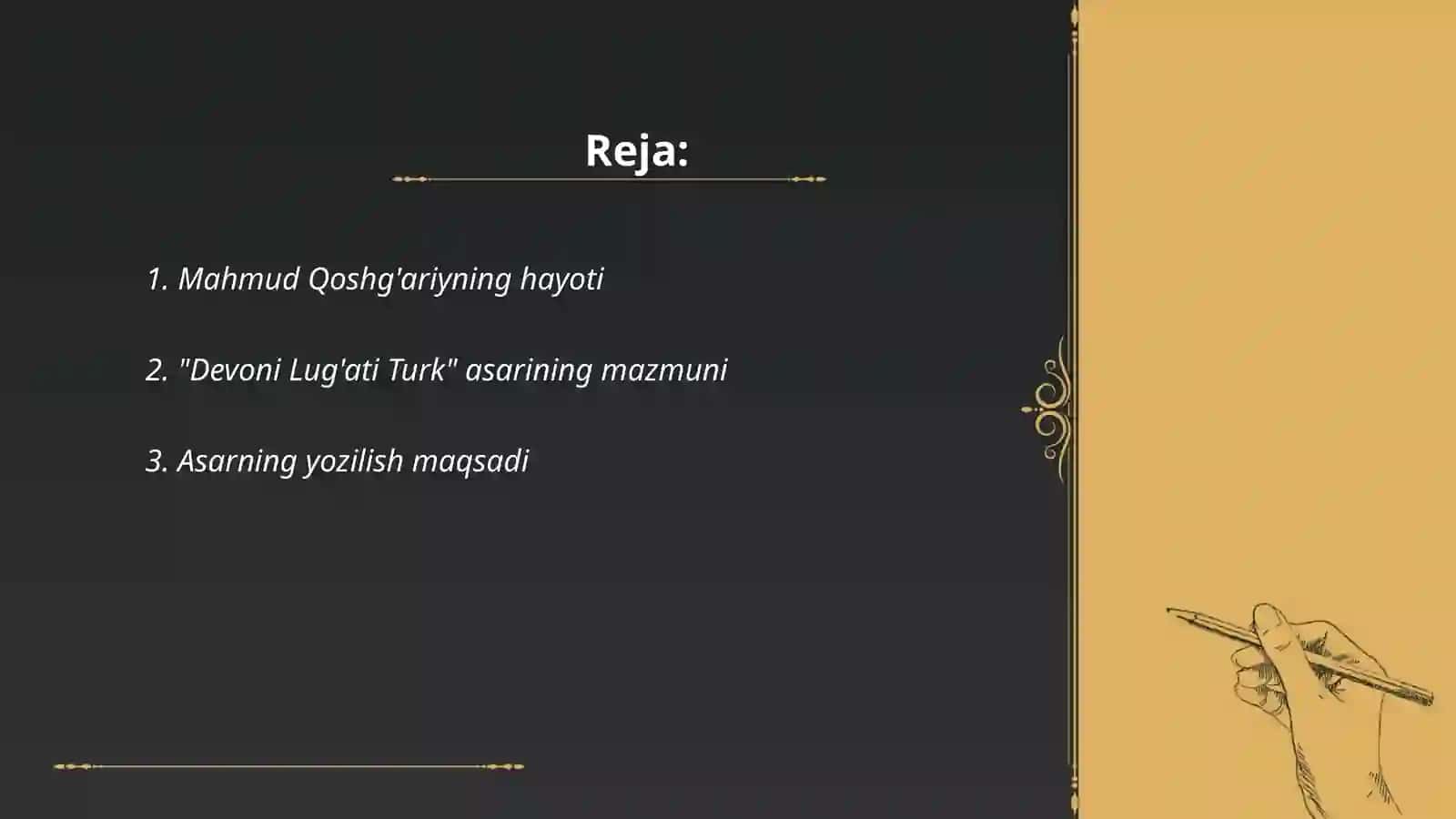 Mahmud Qoshg'ariynimg devoni lug'ati turk asari 2