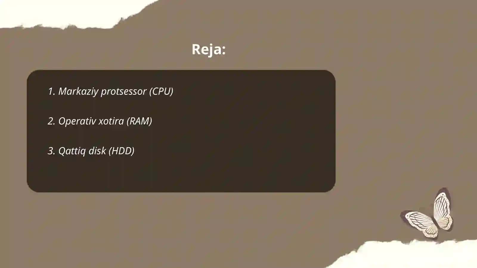 Markaziy protsessor (CPU) 2