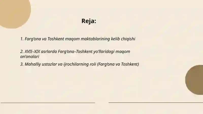 Farg‘ona-Toshkent maqom yo’llarining rivojlanish tarixi 2