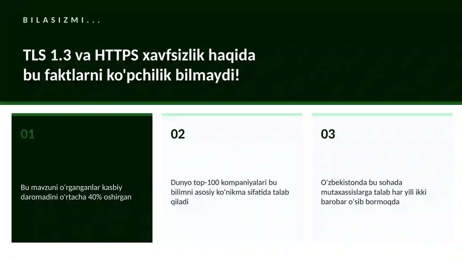 TLS 1.3 va HTTPS xavfsizlik 2