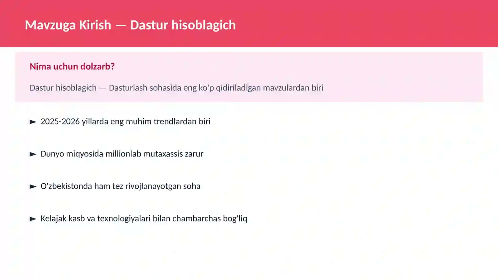Dastur hisoblagich 2