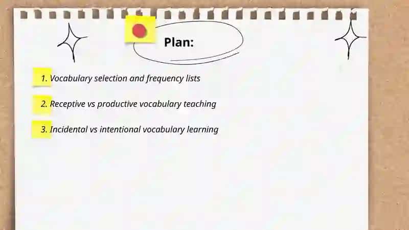 Teaching vocabulary 2