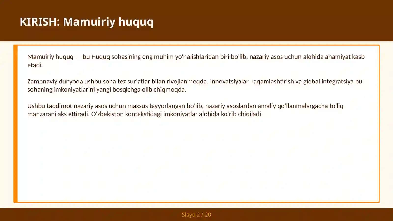 Mamuiriy huquq 2