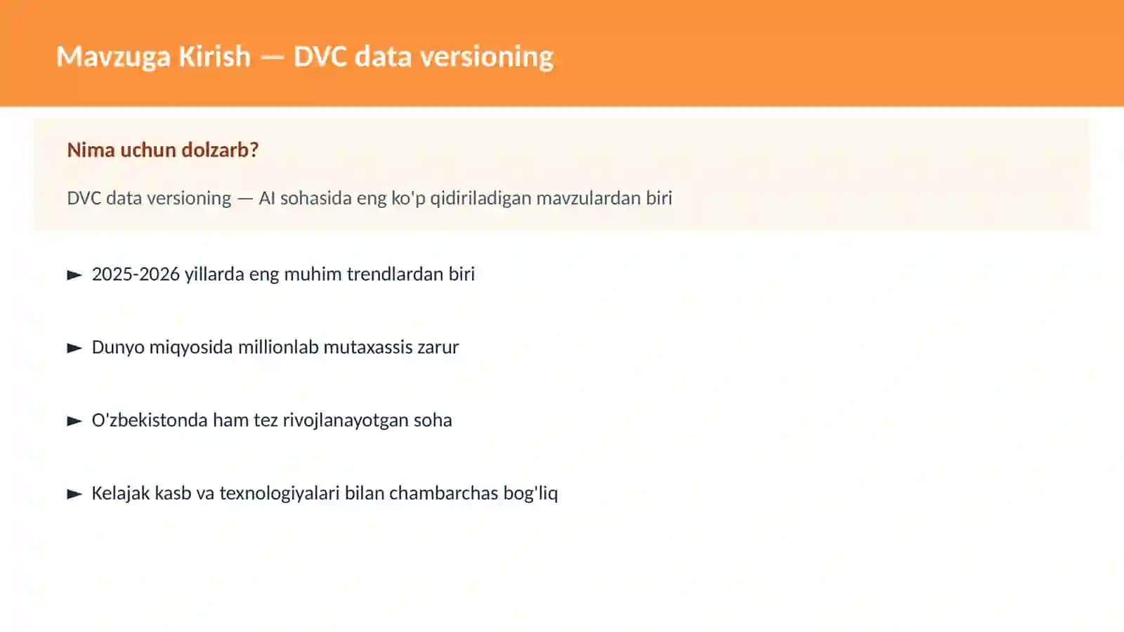 DVC data versioning 2
