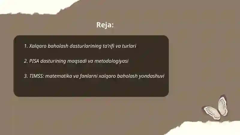Xalqaro baholash dasturlari 2