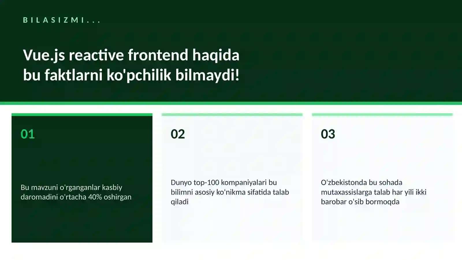 Vue.js reactive frontend 2
