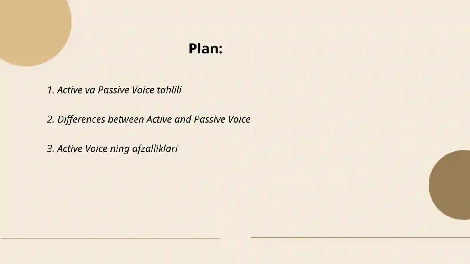 Active va Passive Voice 2