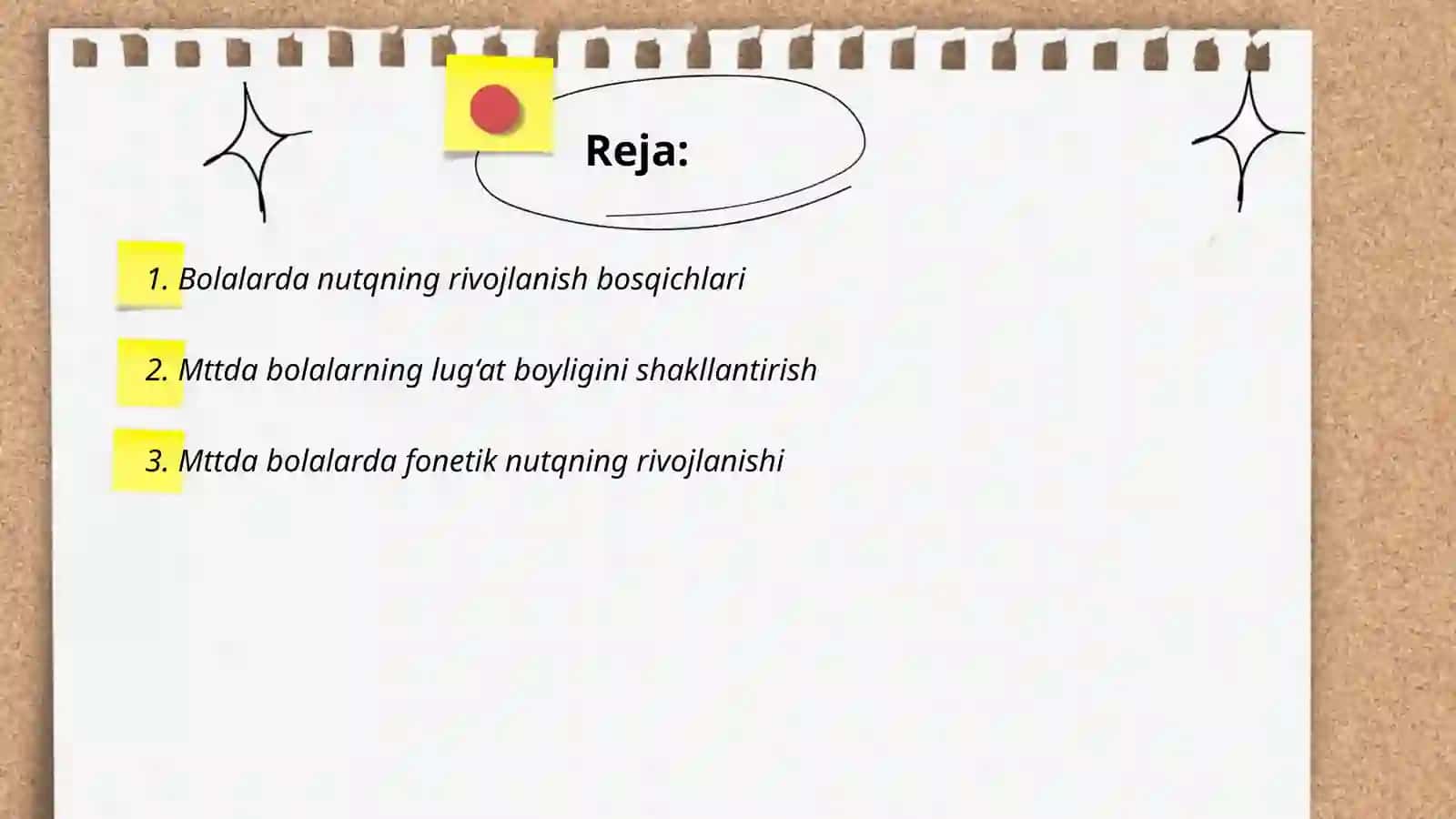 Mttda bolalar nutqi 2