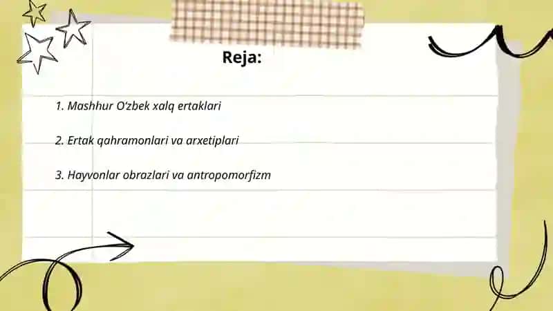 Oʻzbek xalq ertaklari 2