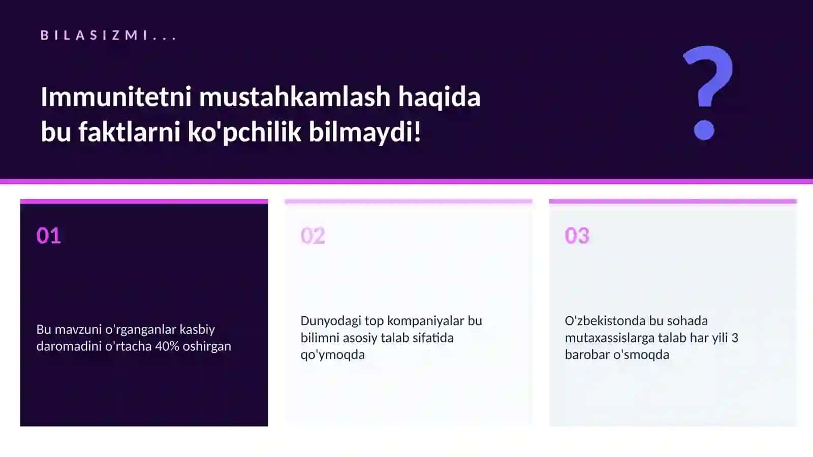 Immunitetni mustahkamlash 2