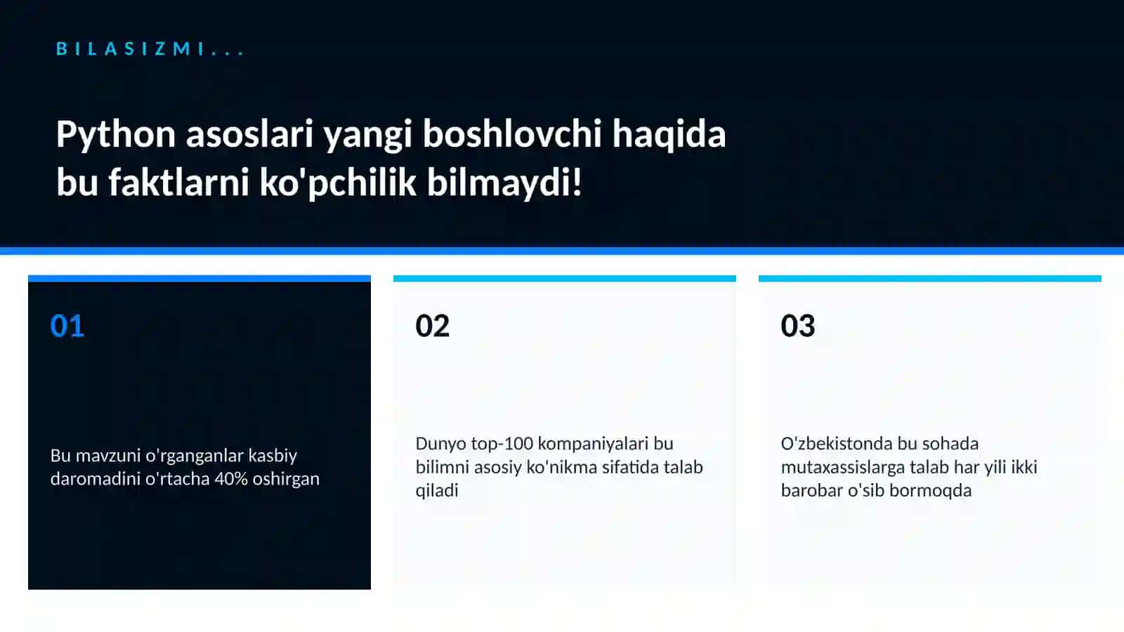 Python asoslari yangi boshlovchi 2