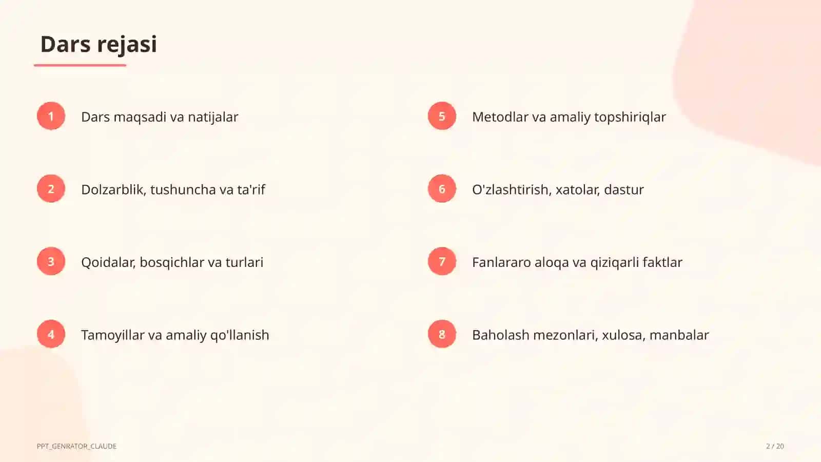 O'zbek rassomlari: O'rol Tansiqboyev (7-sinf) 2