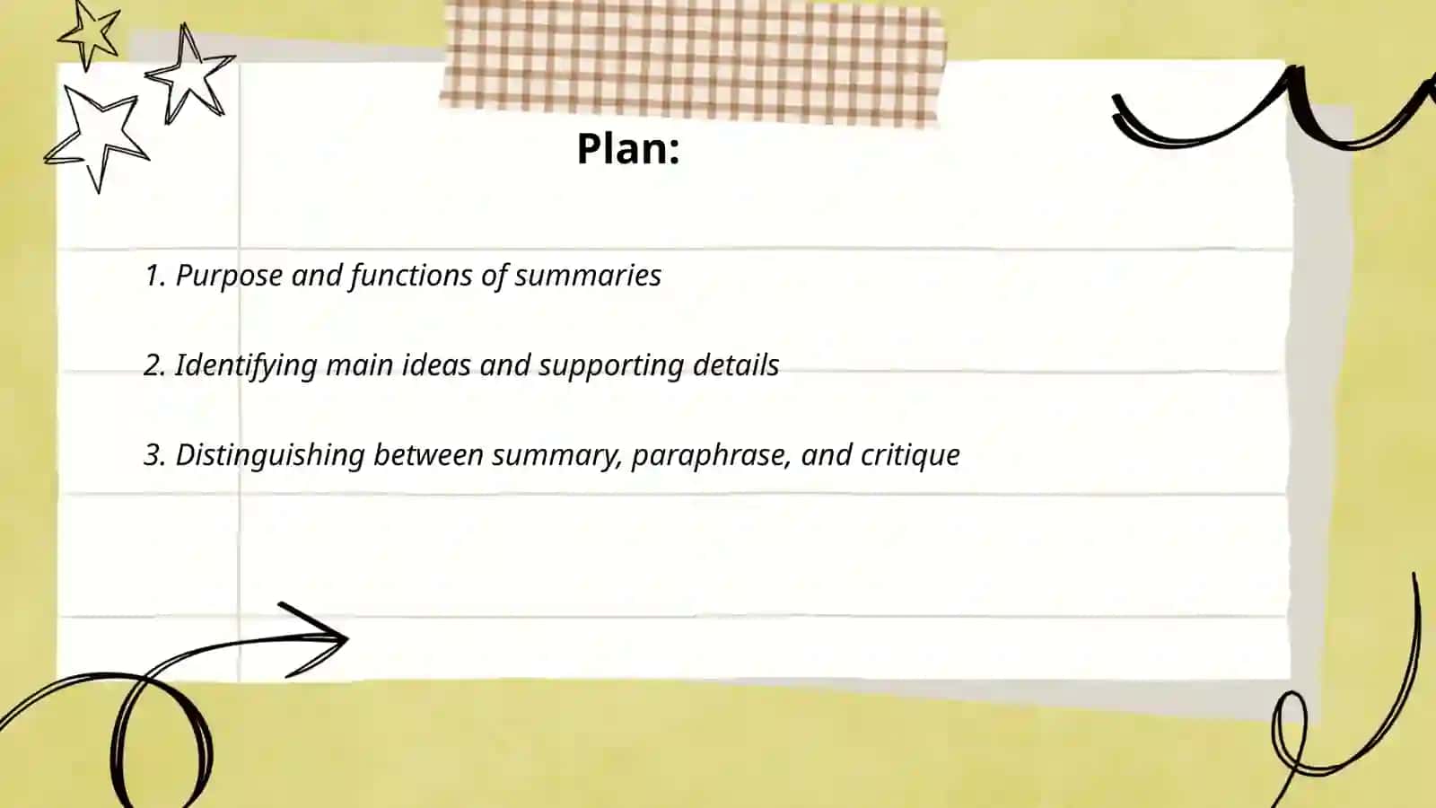 Summary Writing 2