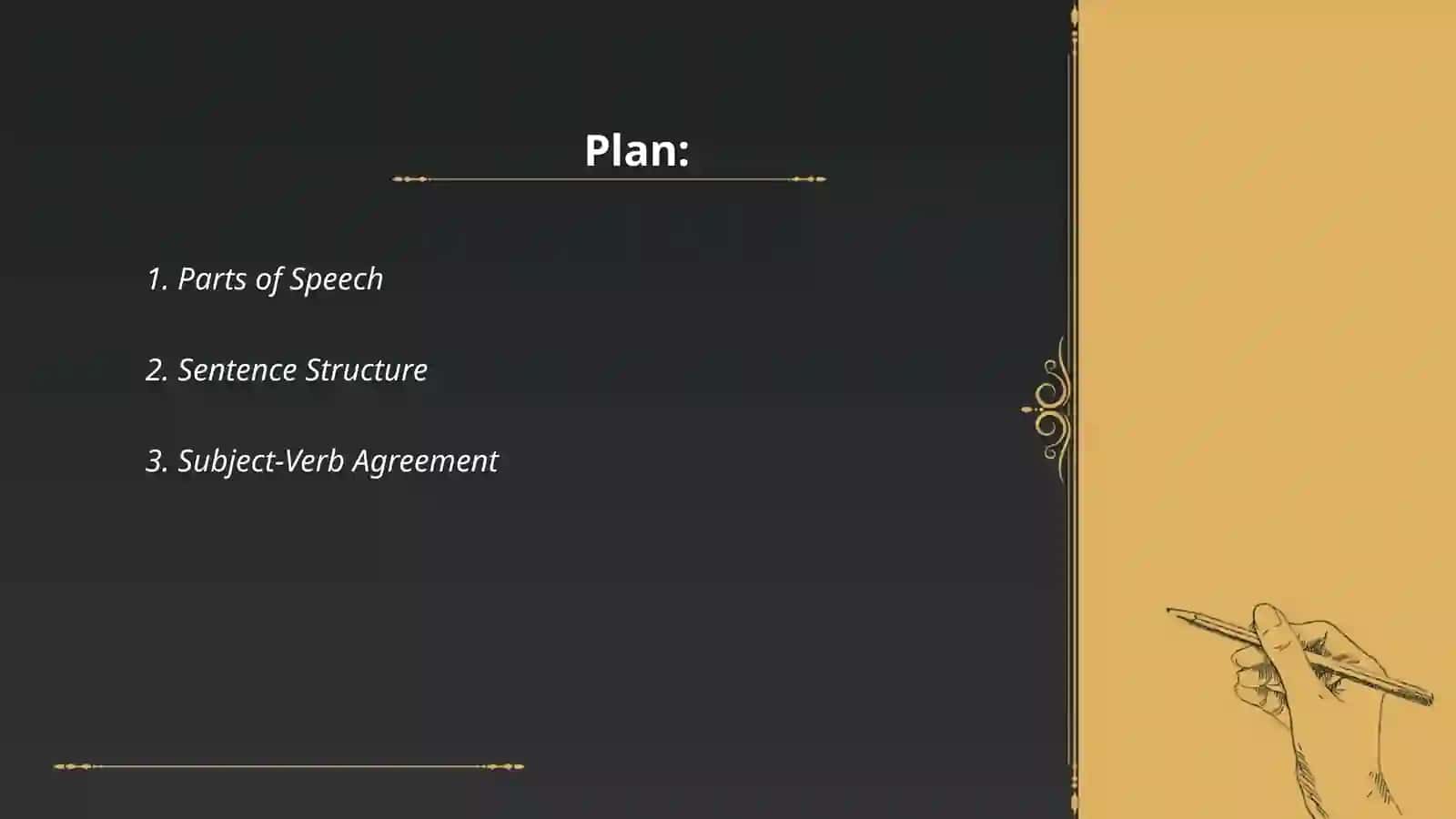 Grammatical principles in developing written speech 2