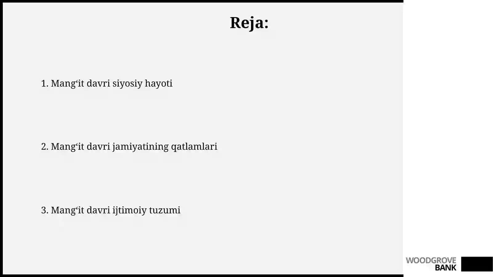 Mangʻitlar davrida ijtimoiy siyosiy hayot 2