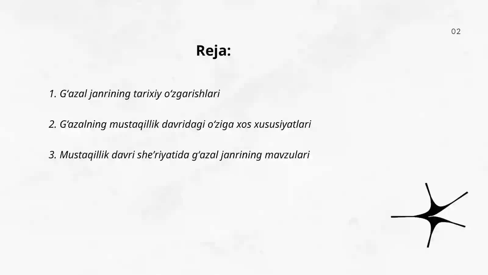 Gʻazal janri tipologiyasi 2