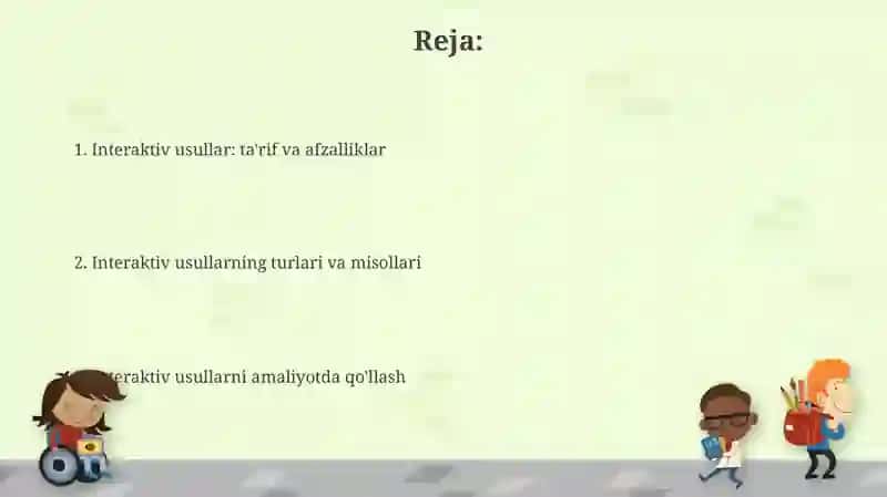 Interfaol metodlar 2