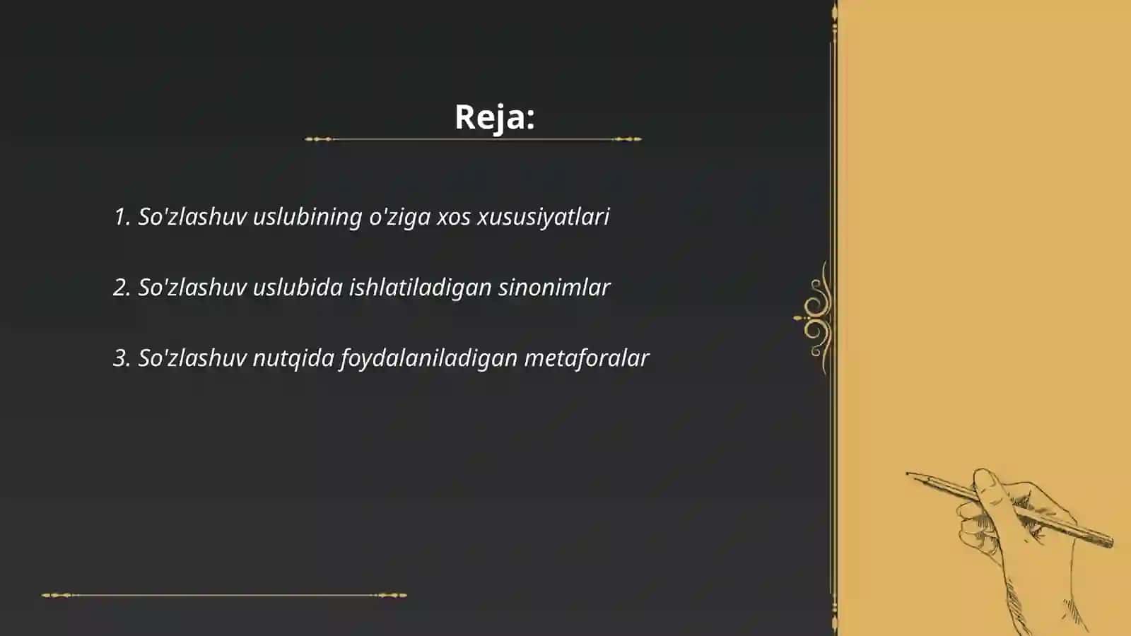 So'zlashuv uslubi 2