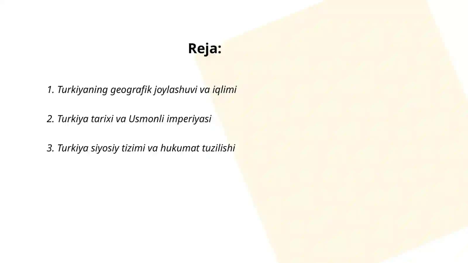 Turkiya haqida 2