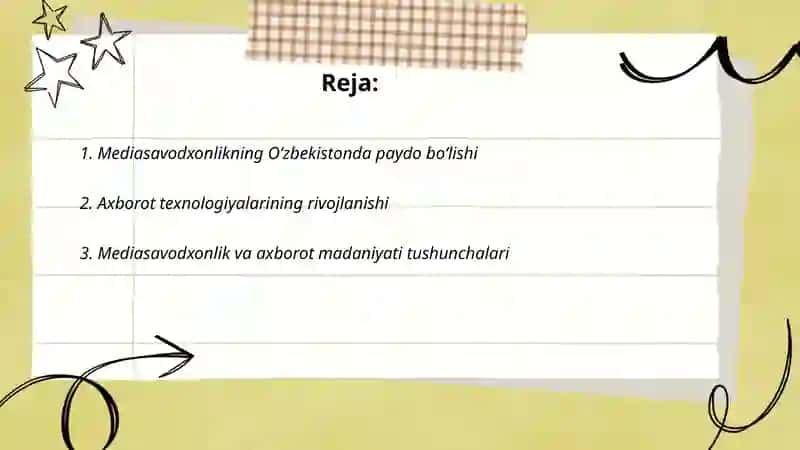 Mediasavodxonlik va axborot madaniyati fanining tarixiy evolyutsiyasi 2