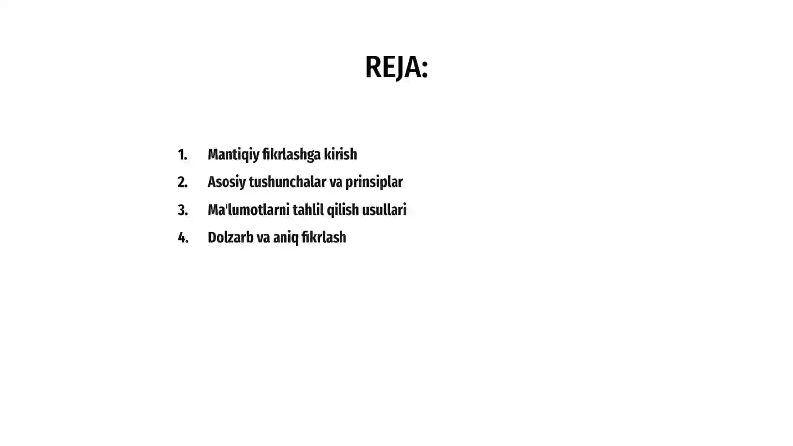 Mantiqiy fikrlashga oid maʼlumotlar bilan ishlash 2