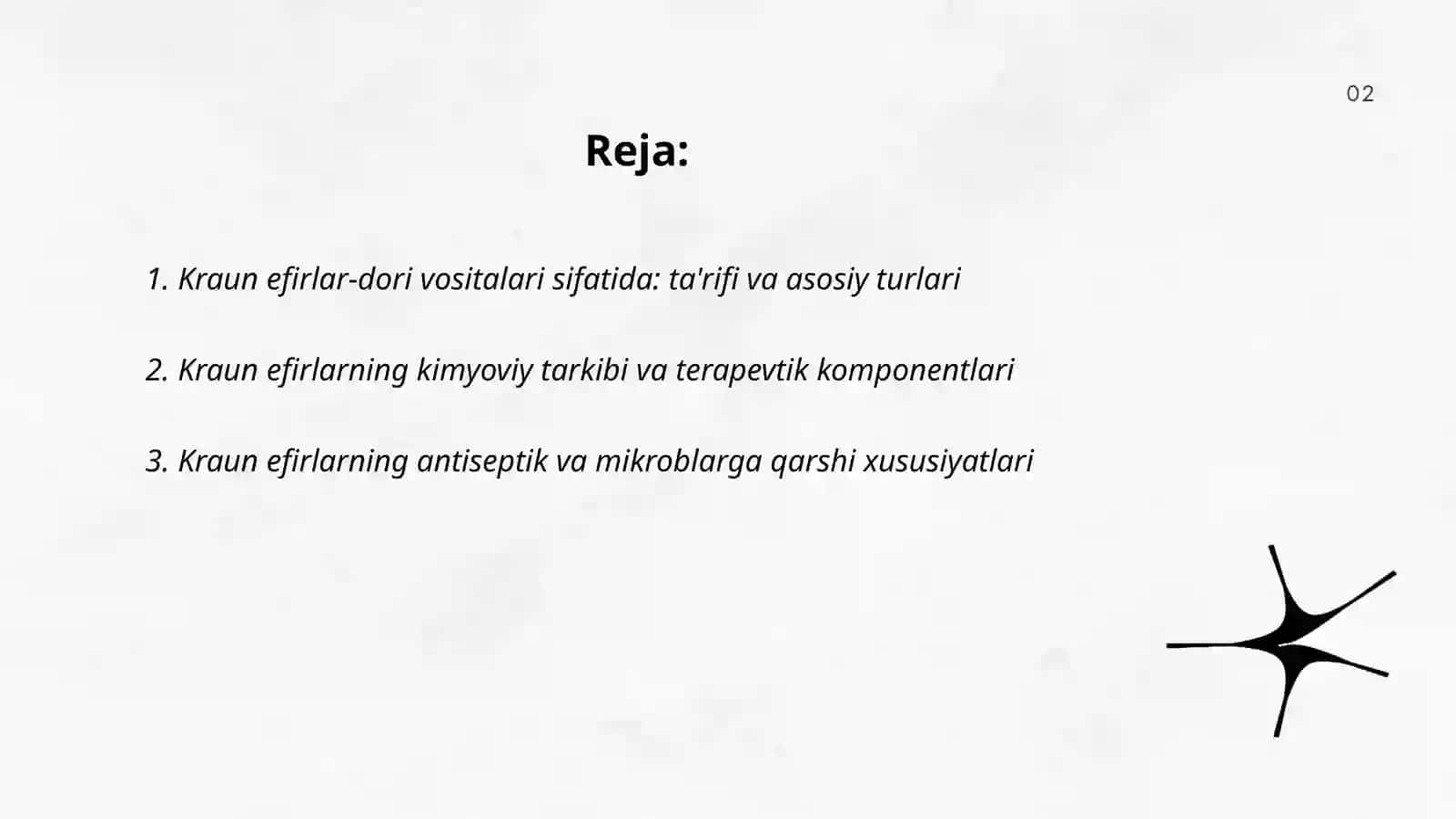 Kraun efirlar-dori vositalari sifatida 2