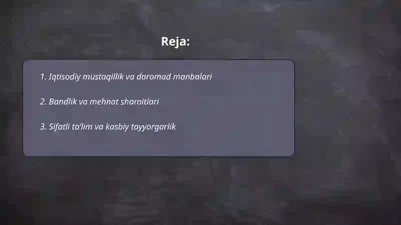 Erkin va farovon hayot mazmuni 2