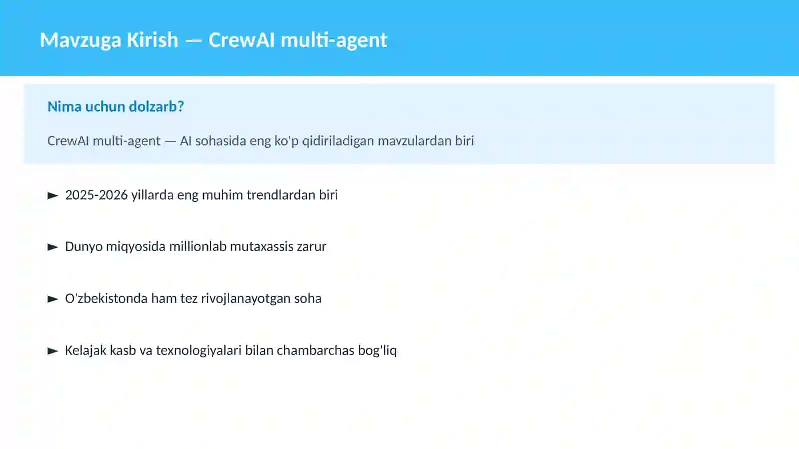 CrewAI multi-agent 2