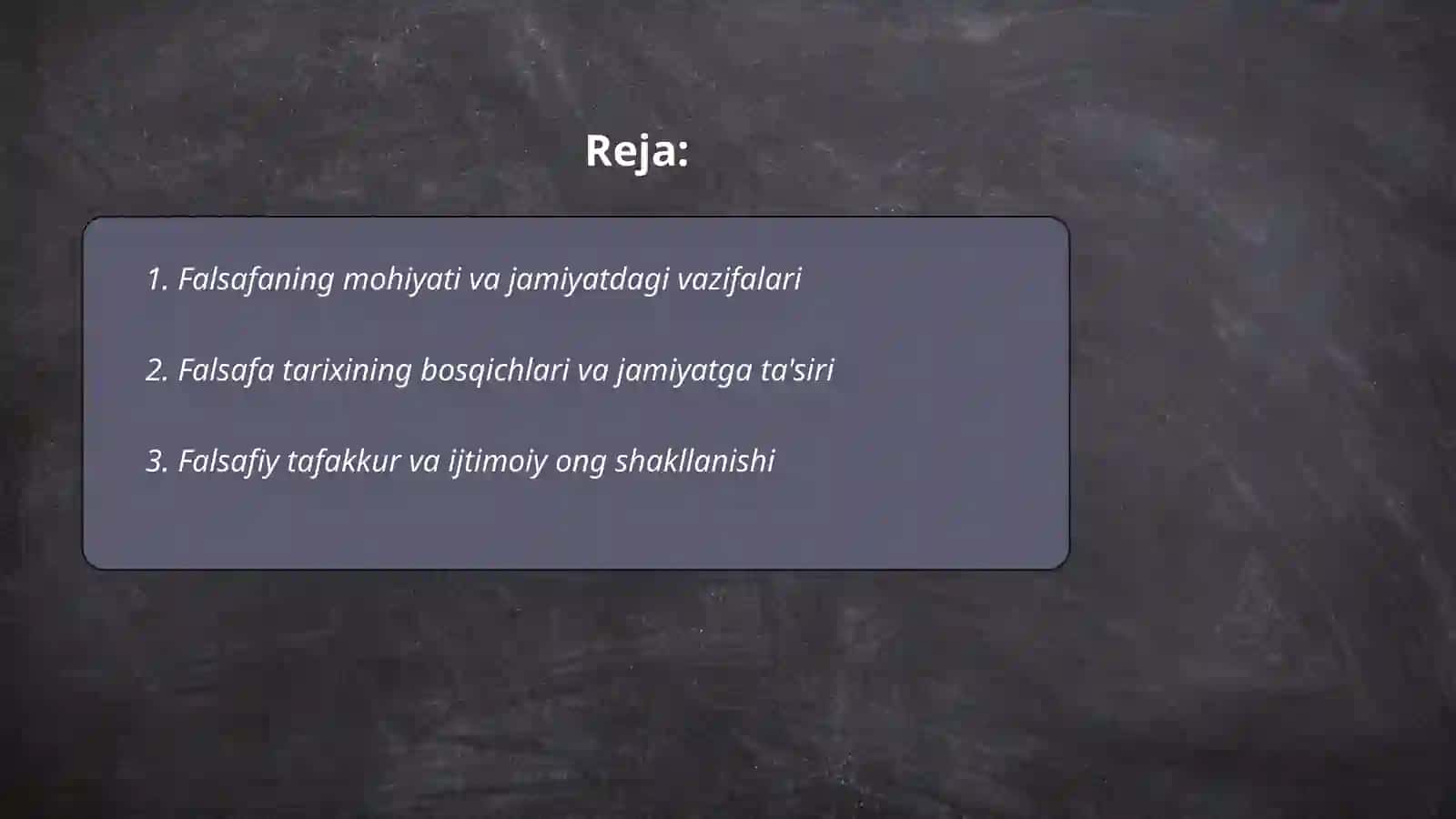Falsafa va uning jamiyat hayotidagi roli 2