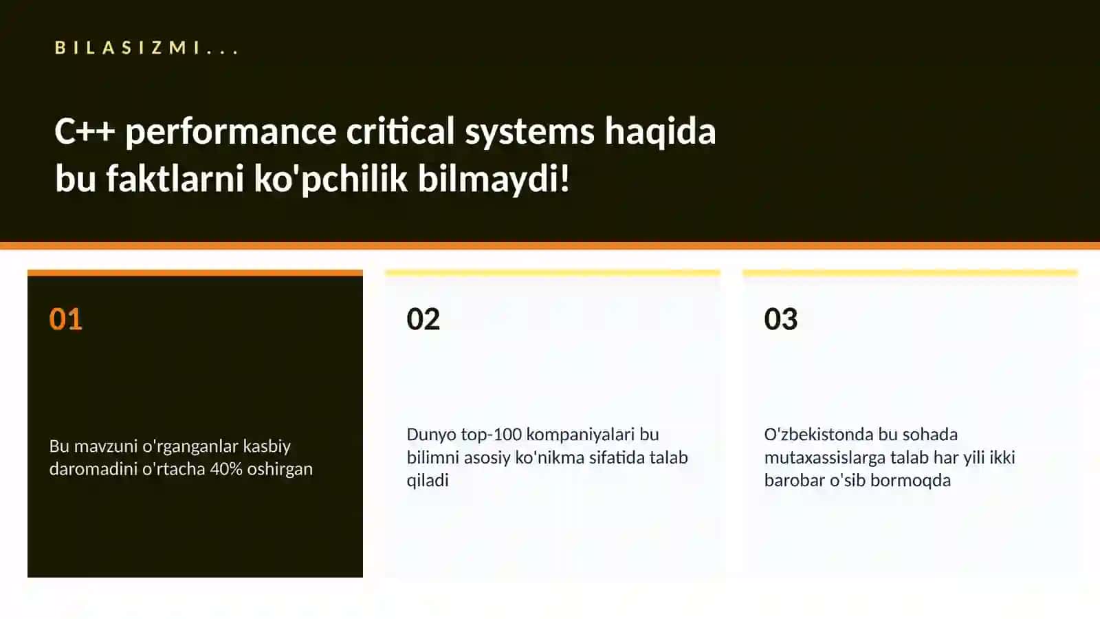 C++ performance critical systems 2