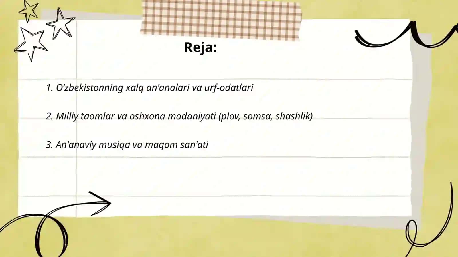 O’zbekiston madaniyati 2