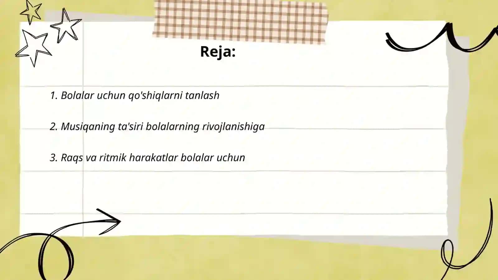 Bolalarni ashula aytish, musiqa tinglash va musiqaviy- ritmik harakatlarni òrgatish 2